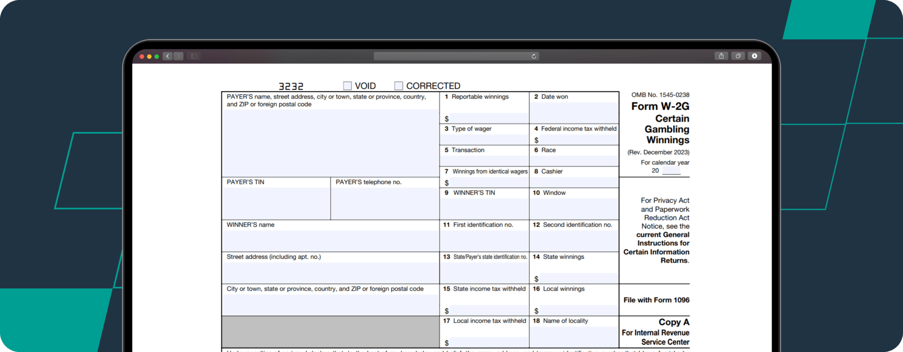 michigan tax form screenshot